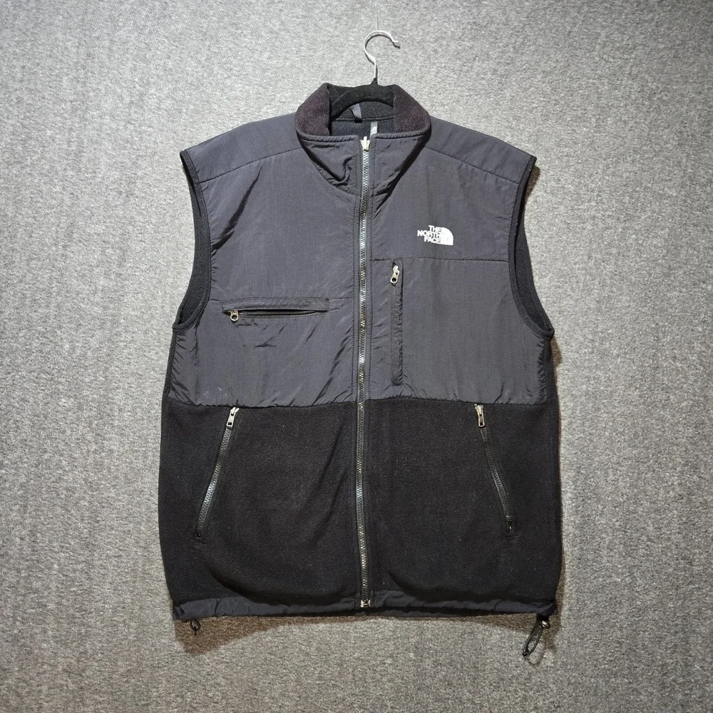 The North Face‎ Denali Vest Men's M Black Fleece Full Zip Winter Outdoor Jacket